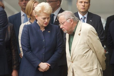 Dalia Grybauskaitė, Vytautas Landsbergis