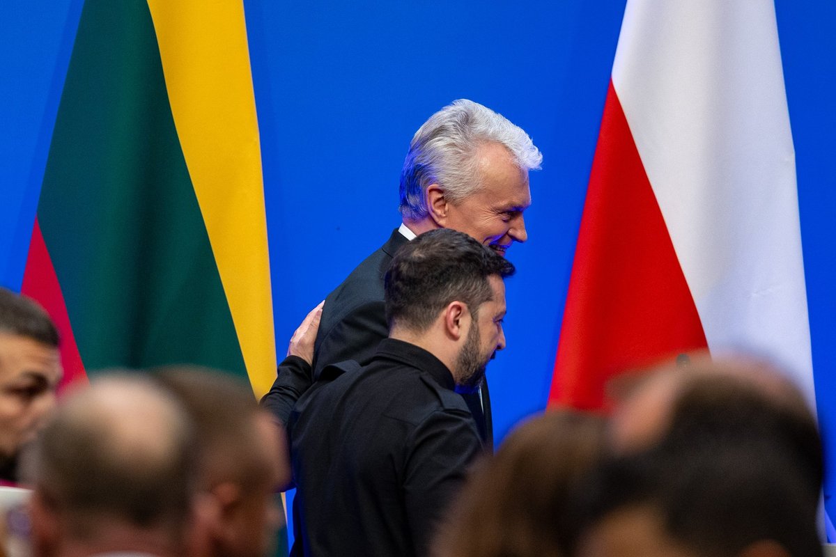 Nausėda signed agreement with Zelensky on cooperation in defence industry