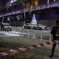 Karas Ukrainoje. „Shahedų“ antskrydžio Kyjive padariniai: išdužę namų langai, apdegę automobiliai