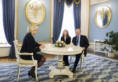 Marine Le Pen, Vladimiras Putinas