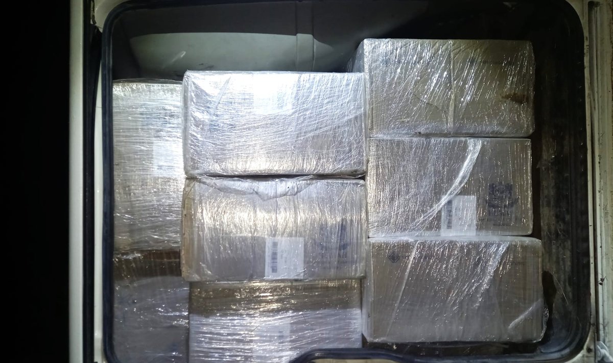 Border guards seize smuggled cigarettes valued EUR 203,000