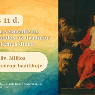 Šv. Mišios Kauno arkikatedroje bazilikoje