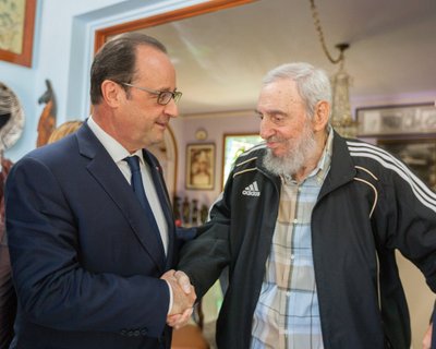 Francois Hollande'as, Fidelis Castro