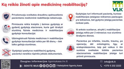 Ką reikia žinot apie medicininę reabilitaciją