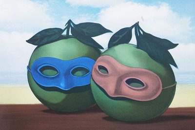 Rene Magritte. La Valse hesitation