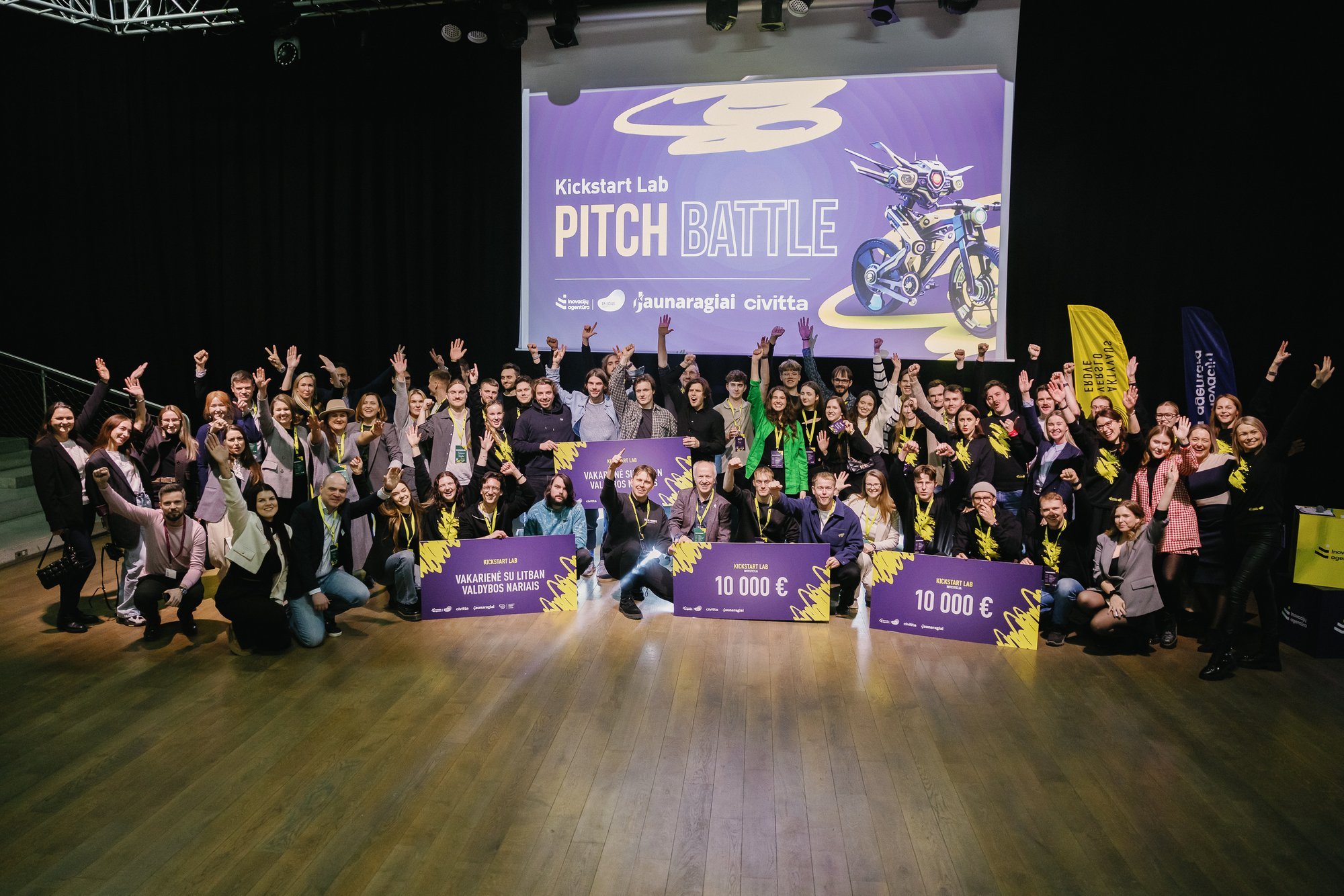 Jaunimo kovos dėl rekordinių 55 000 EUR: kokios idėjos taps Lietuvos startuoliais?