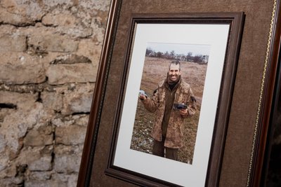 Visuomenės atsisveikinimas su Ukrainoje žuvusiu Lietuvos kariu Tadu Tumu