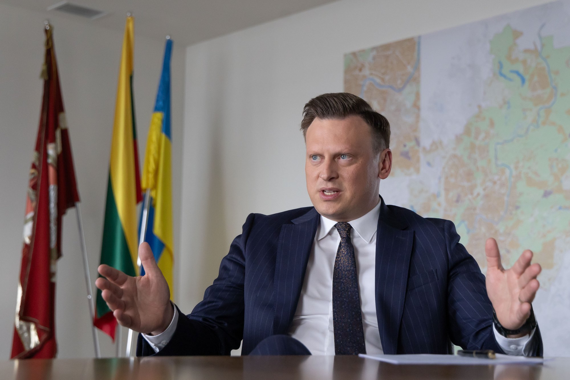 Vilnius Mayor: City is Safe Despite Kremlin Rhetoric, Vibrant Market Signals Confidence