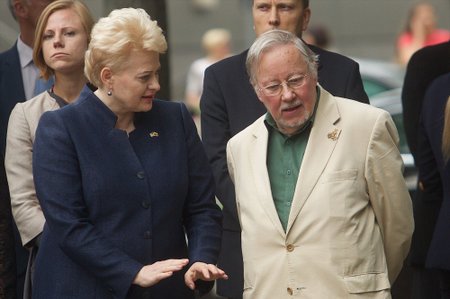 Dalia Grybauskaitė, Vytautas Landsbergis