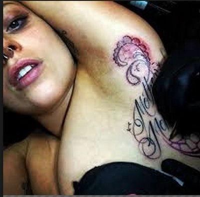 Lady Gaga tatuiruotė