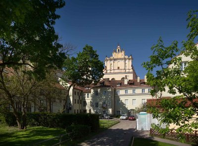 Vilniaus universiteto botanikos sodo kiemelis // Tomo Kapočiaus nuotr.