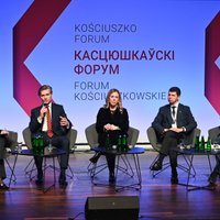 Глава МИД Литвы на форуме Костюшко: демократическая Беларусь важна для региональной безопасности