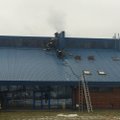 В Вильнюсе на крыше спортклуба Impuls горели солнечные батареи