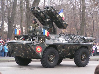 Rumunijos CA-95 SAM sistema pirmą kartą buvo panaudota Ukrainoje