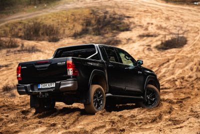 "Toyota Hilux Benediktas Vanagas Edition"