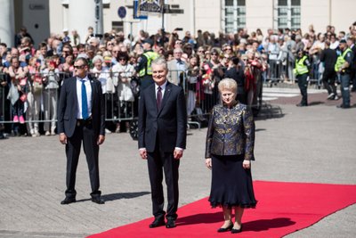 Dalia Grybauskaitė ir Gitanas Nausėda