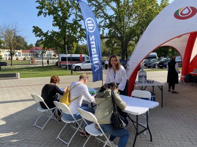 „Allianz Lietuva“ kraujo donorystės startas Elektrėnų biure