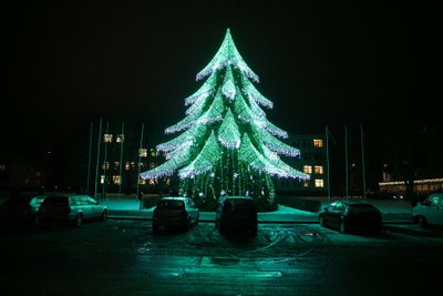 Širvintų kalėdinė eglė 2018 m.