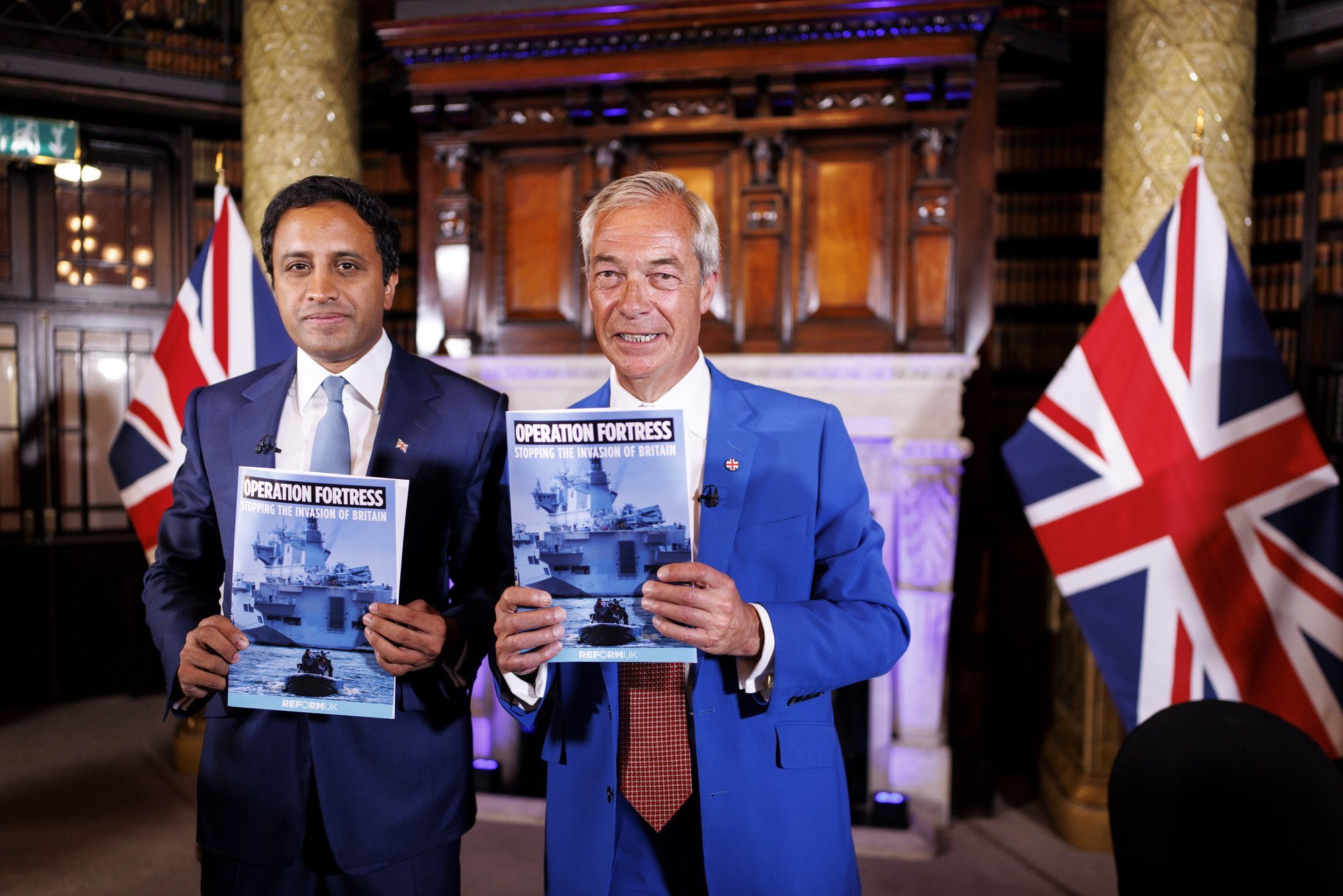 Reform UK proposes using navy to stop migrant boats