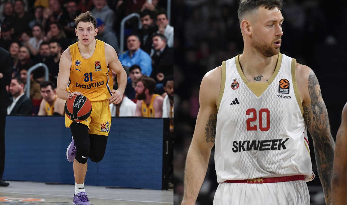 Rokas Jokubaitis ir Donatas Motiejūnas