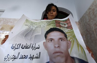 Mohammedo Bouazizi plakatas