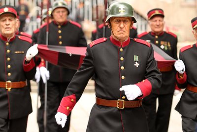 Lietuvos šaulių sąjungos vadų pasikeitimo ceremonija