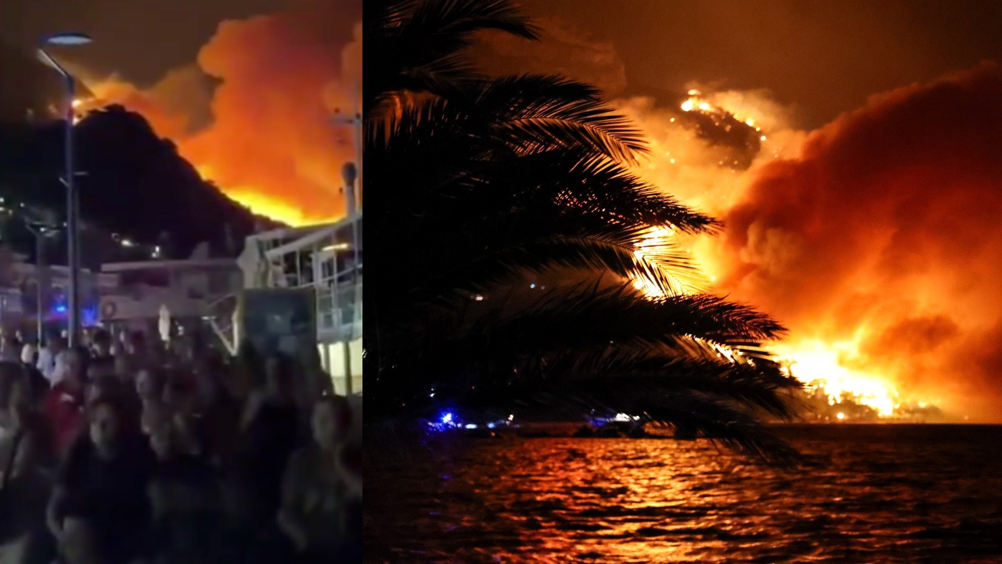 Wildfires Ravage Croatia: People Forced to Flee Tourist Town