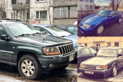 Tarp apleistų automobilių galima atrasti ir retesnių