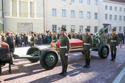 Valstybinės Adolfo Ramanausko-Vanago laidotuvės