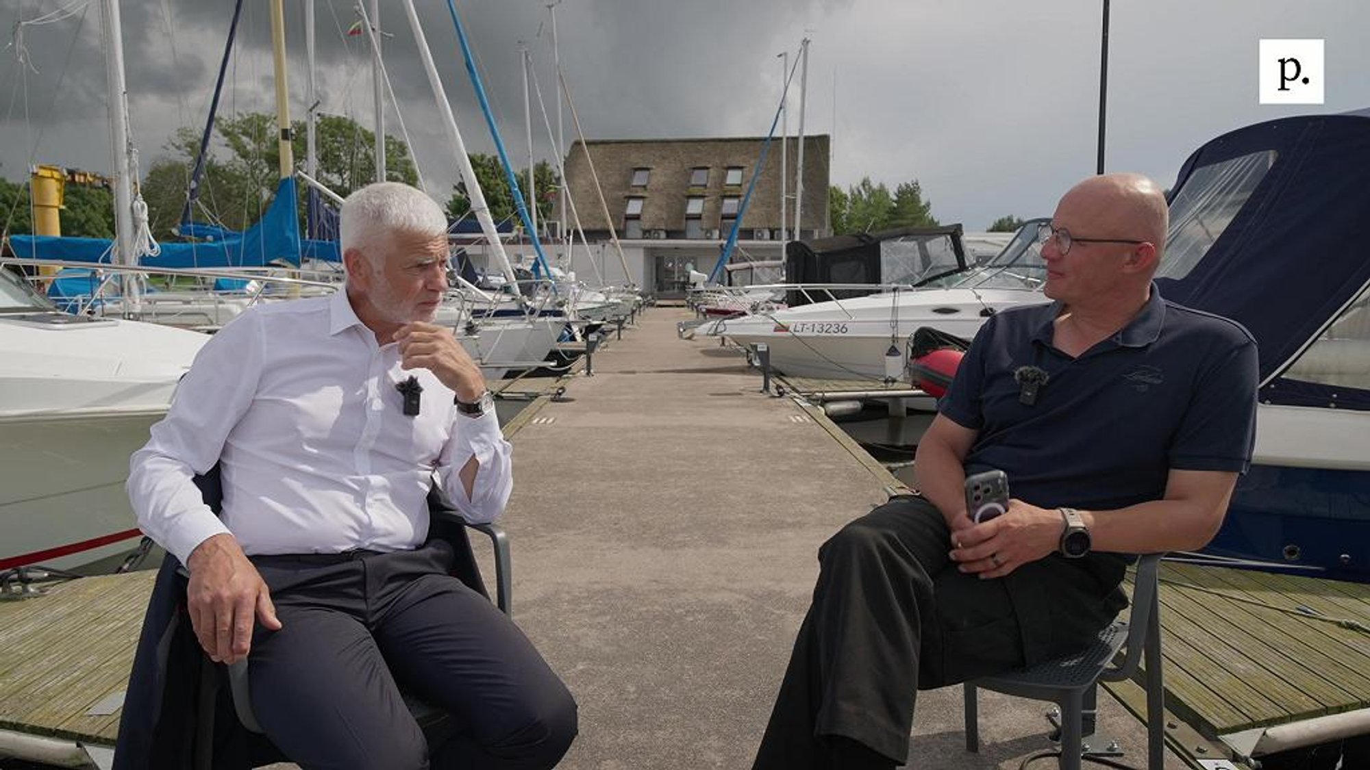 Politika.lt with Bronius Markauskas. District on the water