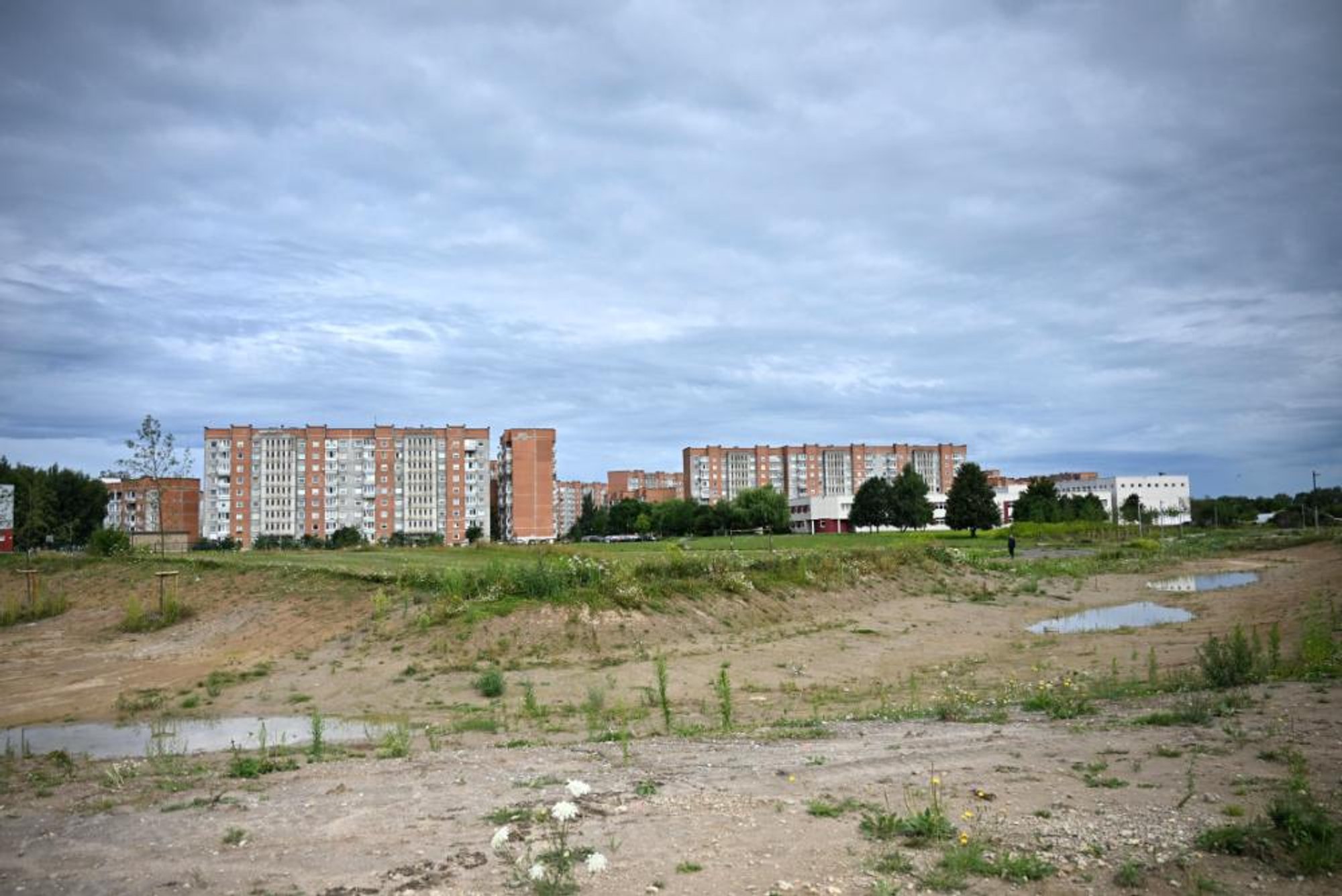 Klaipėda Park Construction Paused Due to Weather, Soil Tests
