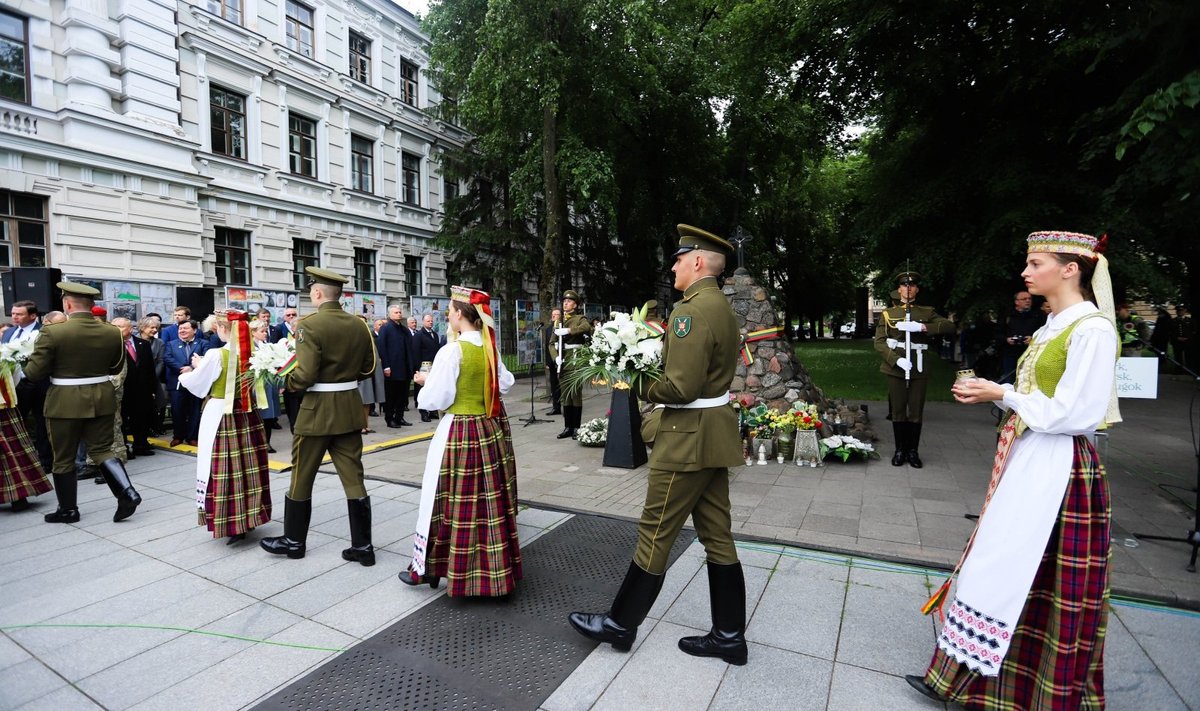 Gedulo ir vilties dienos minėjimas / Šarūnės Katinaitės nuotr.