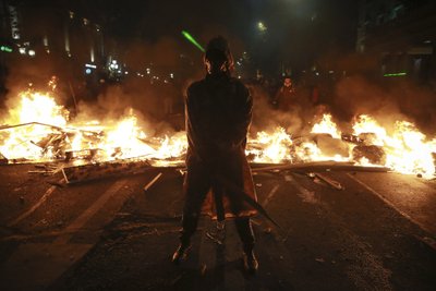 Protestai Sakartvele