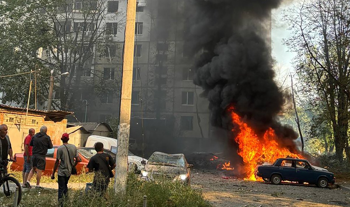 Per Rusijos smūgius Charkive žuvo penki žmonės, tarp jų – 14 metų mergaitė