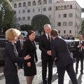 Президент Литвы с супругой были запечатлены на похоронах Папы Римского