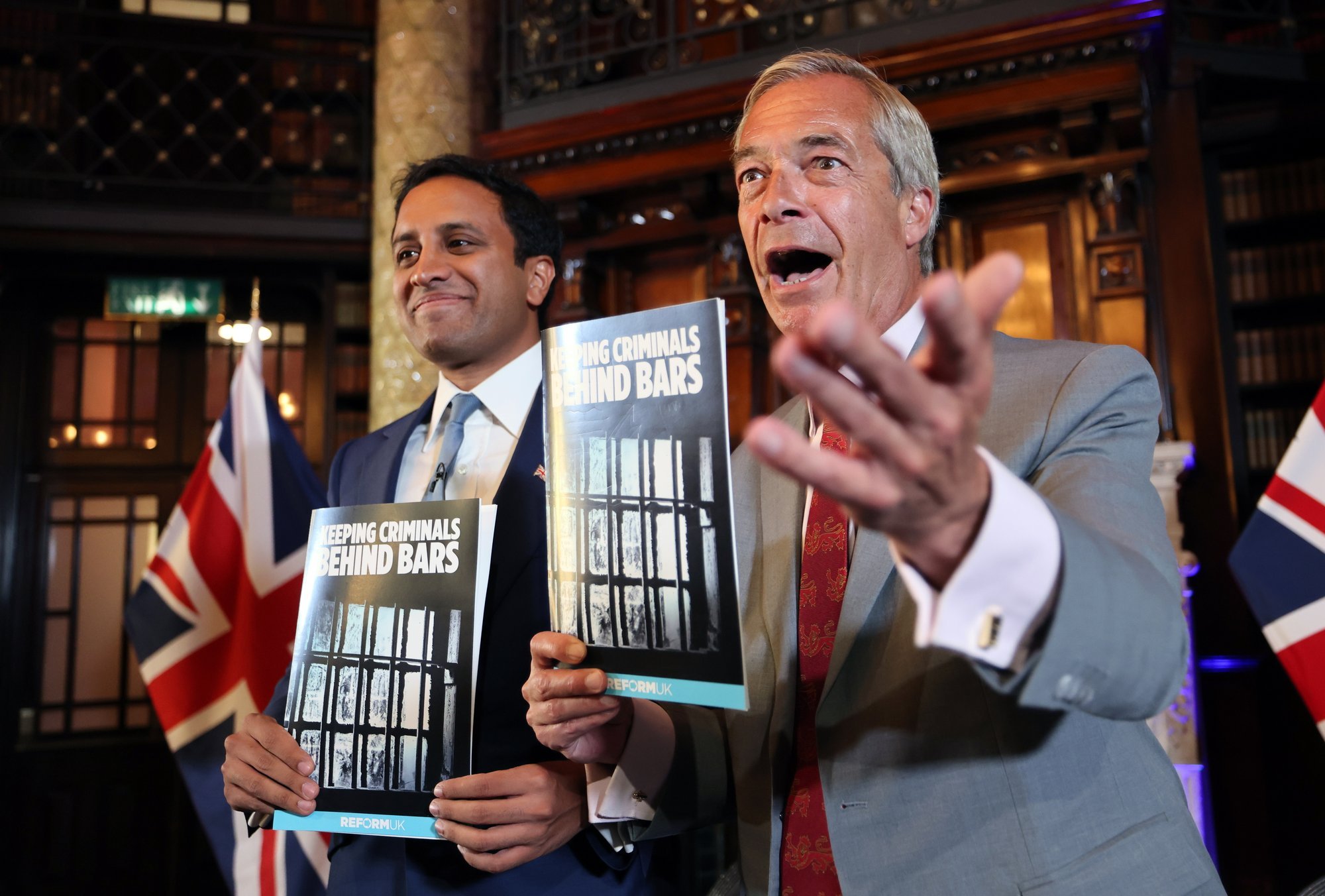 Farage wins Clacton by-election, skips result count amid security claims