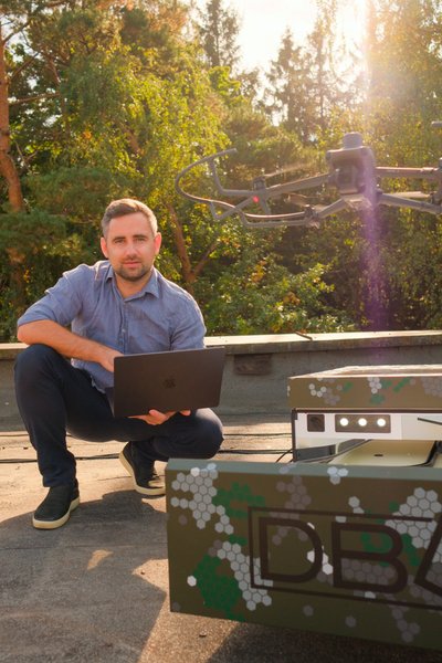 Linas Gelažanskas, kuriantis pažangias autonominių dronų technologijas