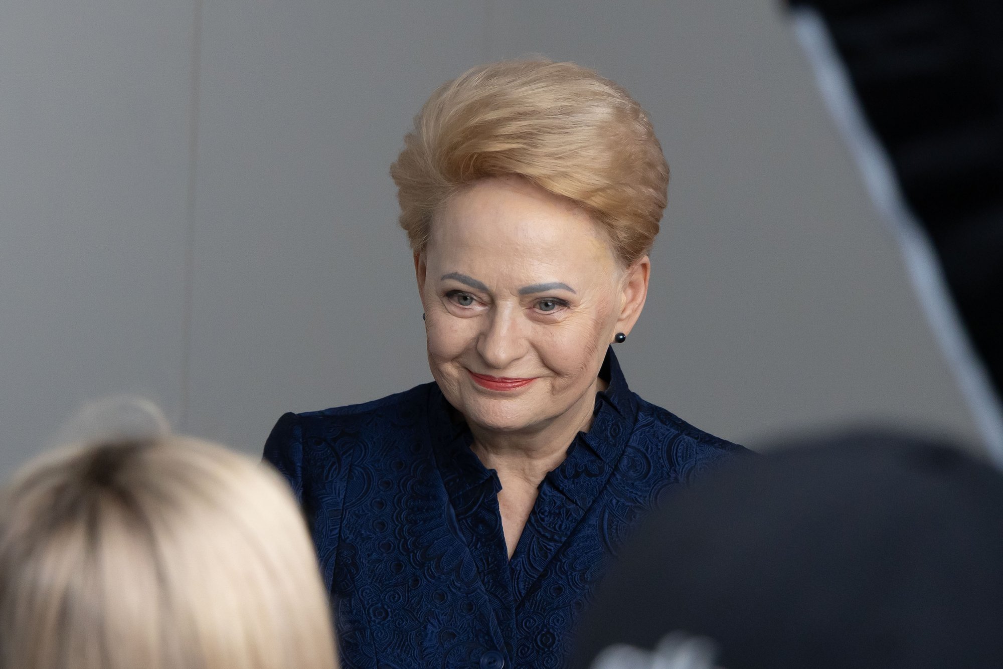 Į LOGIN atvyko Dalia Grybauskaitė