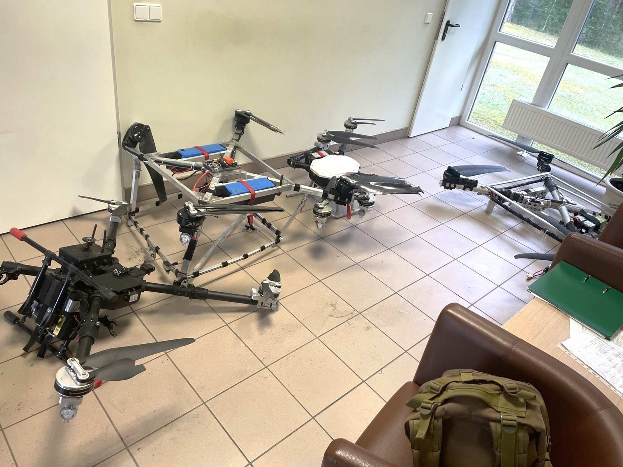 Lithuanian Border Guards Ground Four Drones Smuggling Cigarettes from Belarus