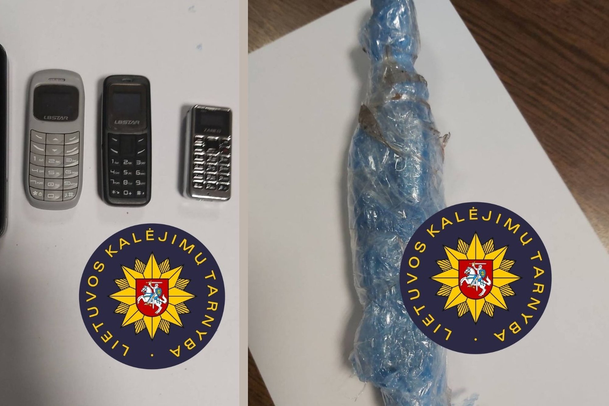 Suspicious package containing phones found on prison fence