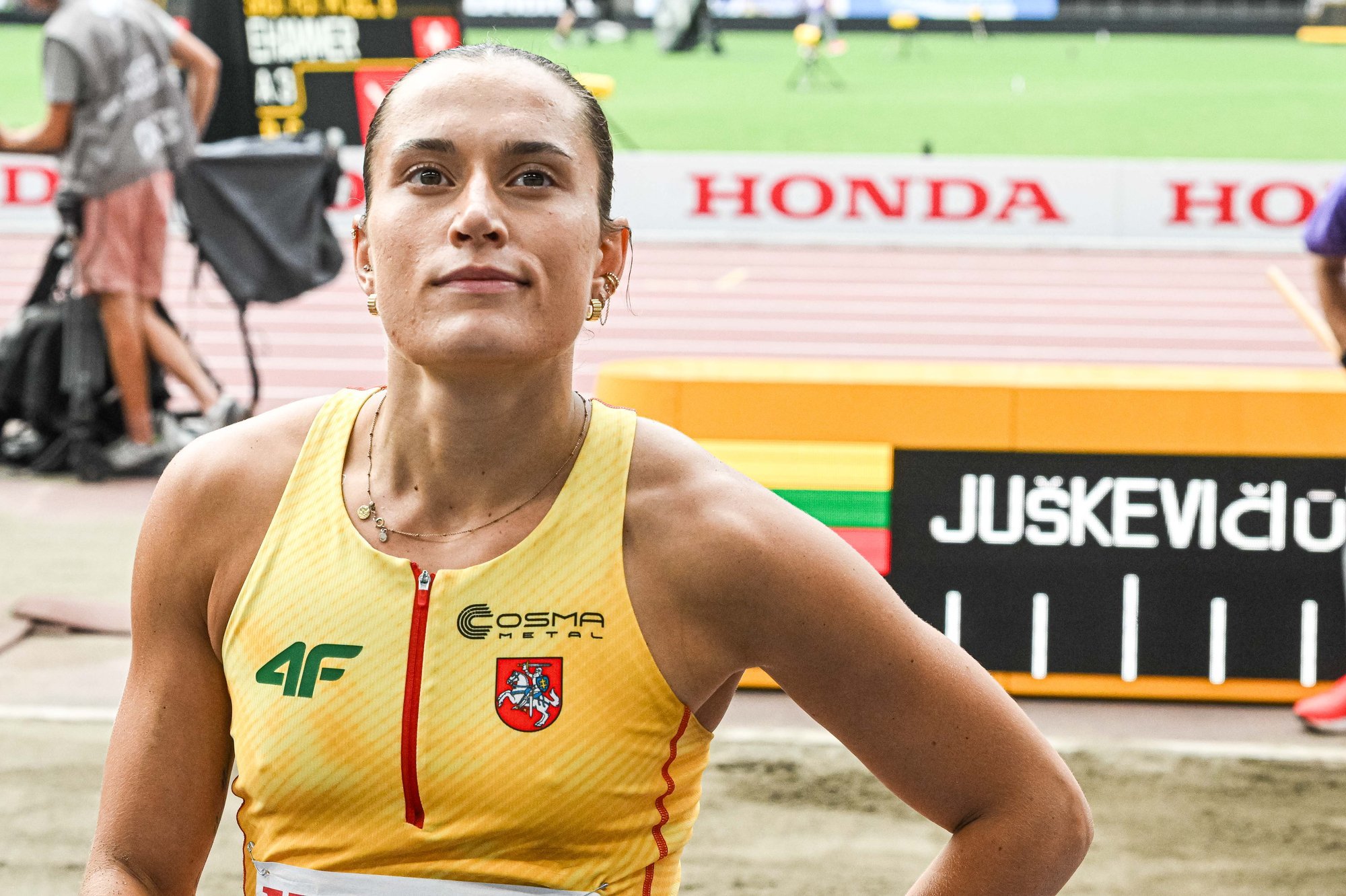 Juškevičiūtė's strong start places her among European Championship leaders