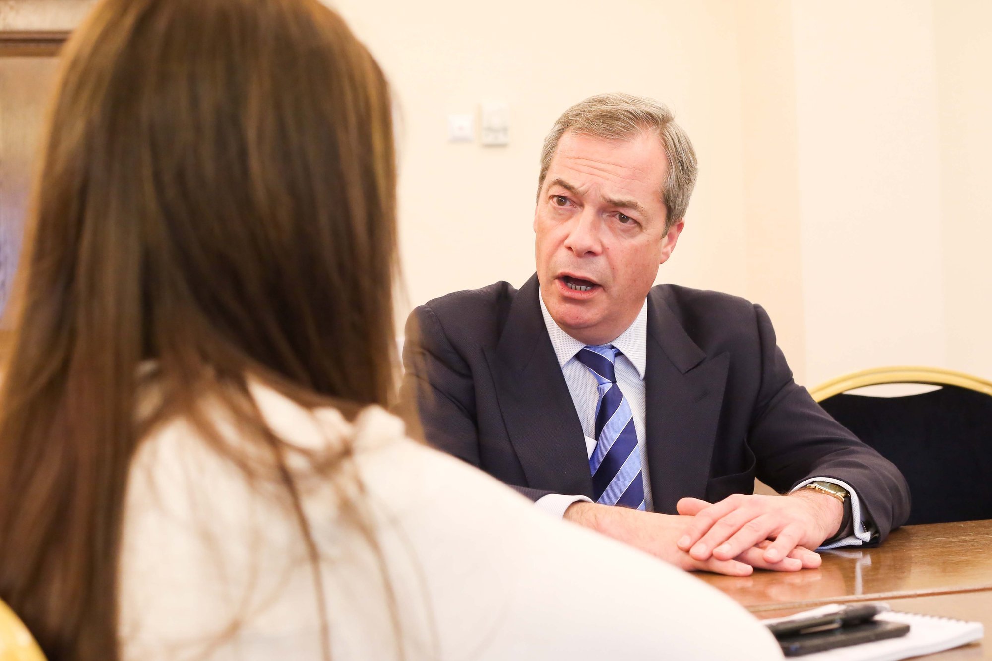 Nigel Farage interviu