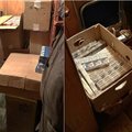 Klaipėdos centre likviduota baltarusiškų cigarečių ir neaiškaus alkoholio saugykla