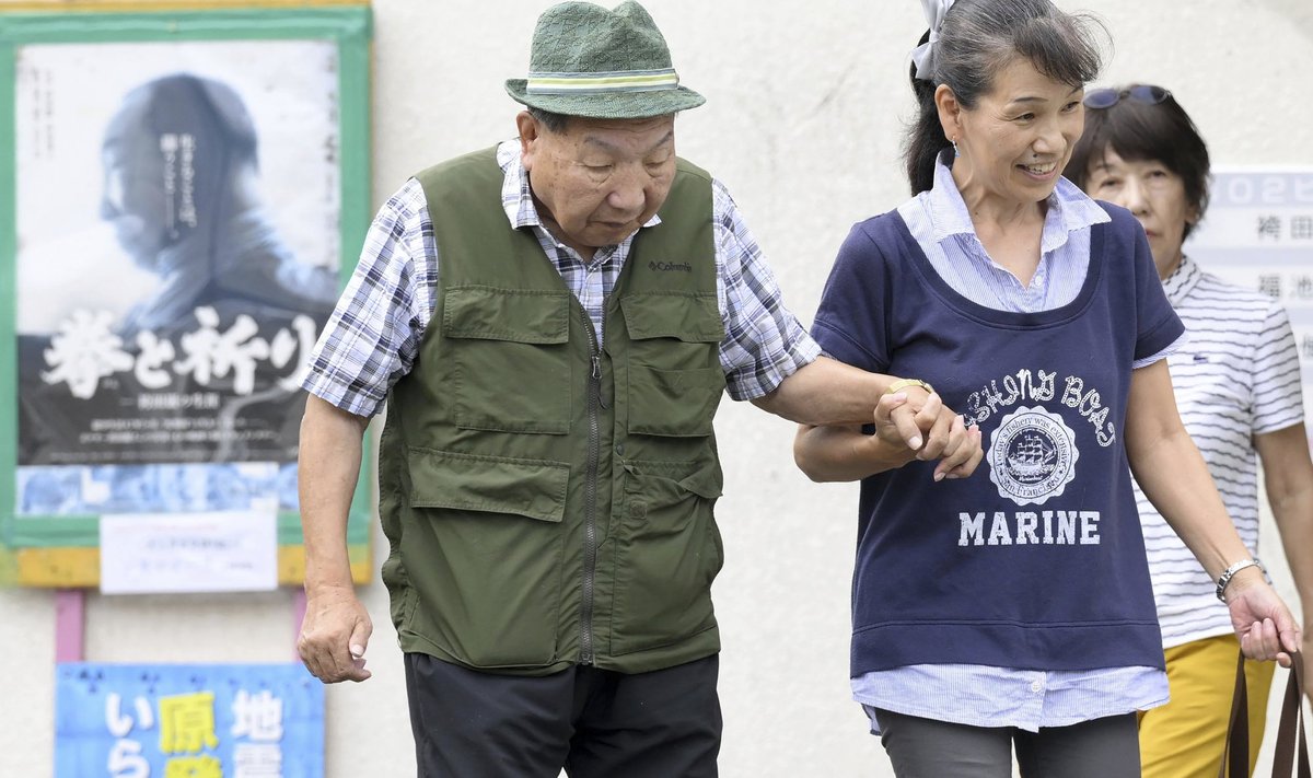 Japonijoje išteisintas kelis dešimtmečius mirtininkų kameroje praleidęs vyras