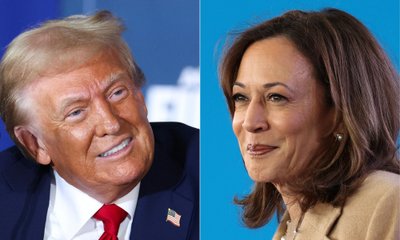 Donaldas Trumpas, Kamala Harris