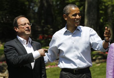 Francois Hollande'as, Barackas Obama