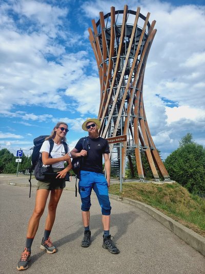 „Camino Lituano“ žygio akimirkos