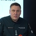 Lietuvos kriminalinės policijos biuro viršininko Maskoliūno spaudos konferencija