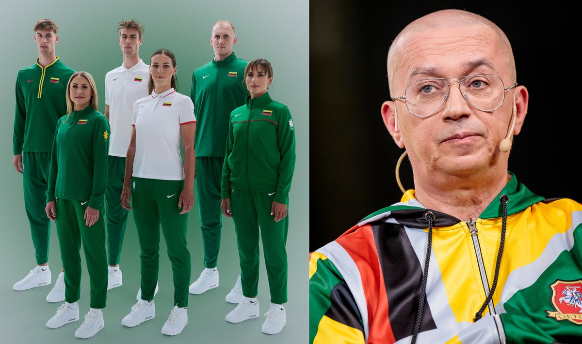 Aleksandras Pogrebnojus pasisakė apie oficialią Lietuvos olimpiečių aprangą