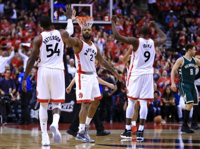 Patrickas Pattersonas, P. J. Tuckeris ir Serge'as Ibaka